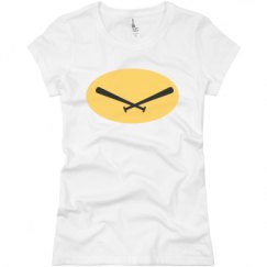 Ladies Slim Fit Basic Promo Jersey Tee