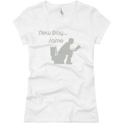 Ladies Slim Fit Basic Promo Jersey Tee