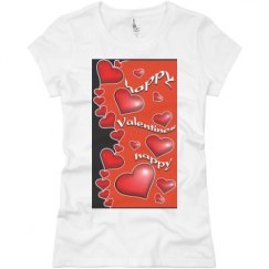 Ladies Slim Fit Basic Promo Jersey Tee