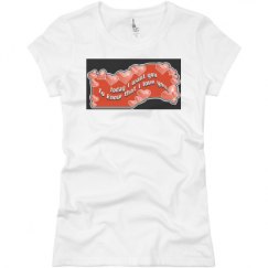 Ladies Slim Fit Basic Promo Jersey Tee