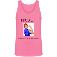 Unisex Jersey Neon Tank Top