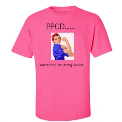 Unisex Ultra Cotton Safety Neon Crewneck Tee