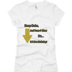 Ladies Slim Fit Basic Promo Jersey Tee