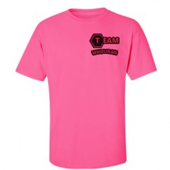 Unisex Ultra Cotton Safety Neon Crewneck Tee