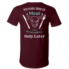 Unisex V-Neck Jersey Tee