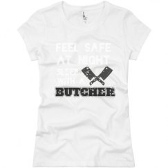 Ladies Slim Fit Basic Promo Jersey Tee