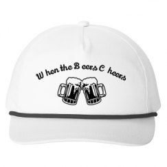 Snapback Five-Panel Rope Hat