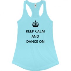 Ladies Slim Fit Racerback Tank Top