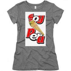 Ladies Slim Fit Super Soft Triblend Tee