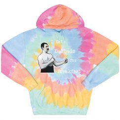 Unisex Tie-Dye Fleece Hoodie