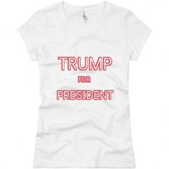 Ladies Slim Fit Basic Promo Jersey Tee