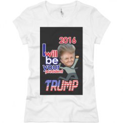 Ladies Slim Fit Basic Promo Jersey Tee