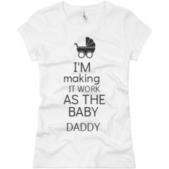 Ladies Slim Fit Basic Promo Jersey Tee