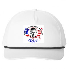 Snapback Five-Panel Rope Hat