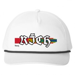 Snapback Five-Panel Rope Hat