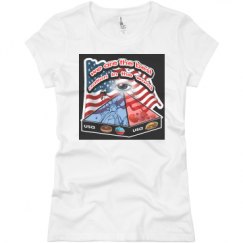 Ladies Slim Fit Basic Promo Jersey Tee