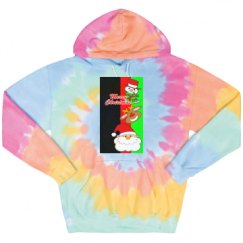 Unisex Tie-Dye Fleece Hoodie