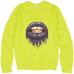 Unisex Neon Crewneck Sweatshirt