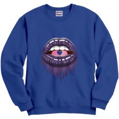 Unisex Film and Foil Crewneck Sweatshirt