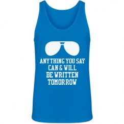 Unisex Jersey Neon Tank Top